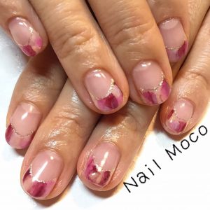 秋冬おすすめ ボルドーのネイルデザイン シンプル18選 Nailmoco