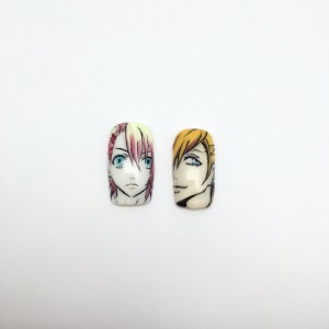 うたの☆プリンスさまっ♪来栖翔・神宮寺レンネイル