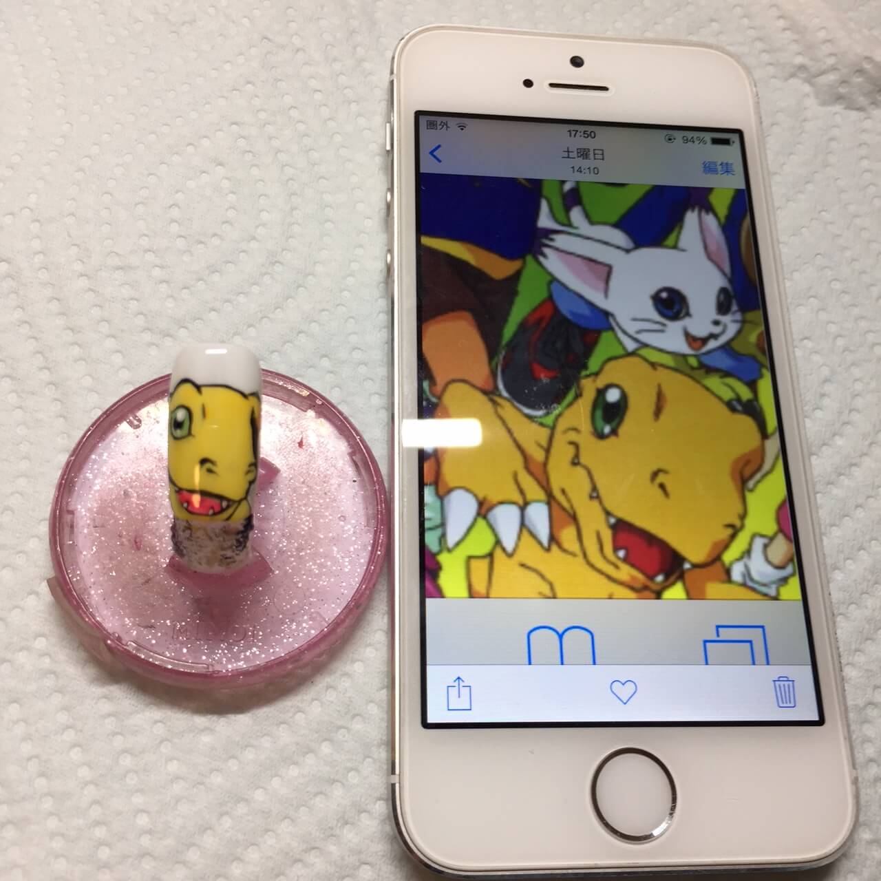 【デジモンアドベンチャー】アグモンネイル