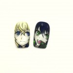 【終わりのセラフ】百夜ミカエラネイル・百夜優一郎ネイル