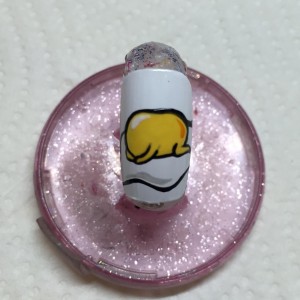 【ぐでたまネイル】「なにもしたくない」