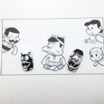 【天才バカボンネイル】ウナギイヌとバカボンのパパ