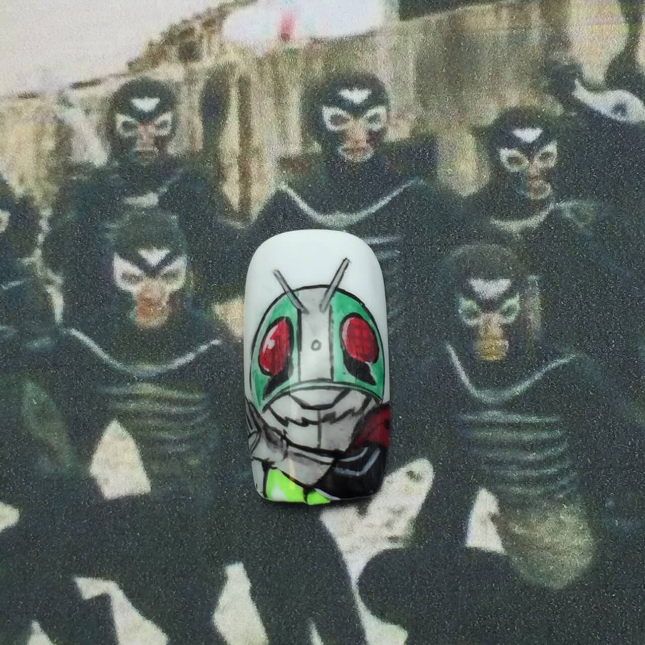 【仮面ライダーネイル】仮面ライダー１号