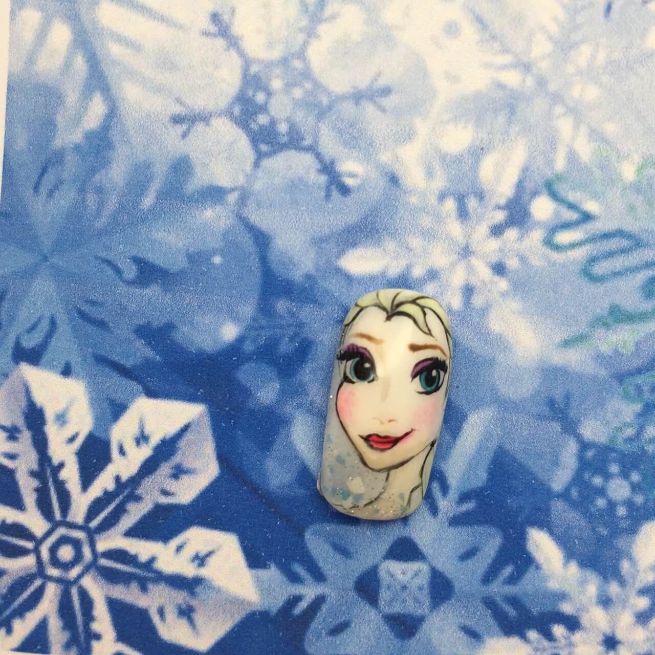 【アナと雪の女王ネイル】エルサ