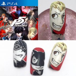 ペルソナ５ネイル