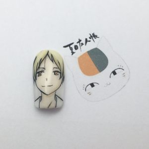 夏目友人帳の夏目貴志ネイル