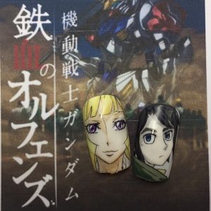 鉄血のオルフェンズの三日月・オーガスとクーデリア・藍那・バーンスタイネイル